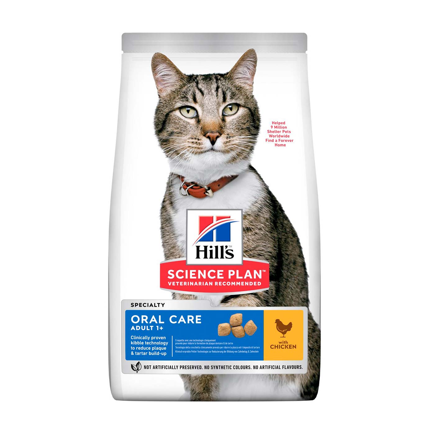 Hill's Science Plan Feline Oral Care Adult Chicken | Absolute Pets