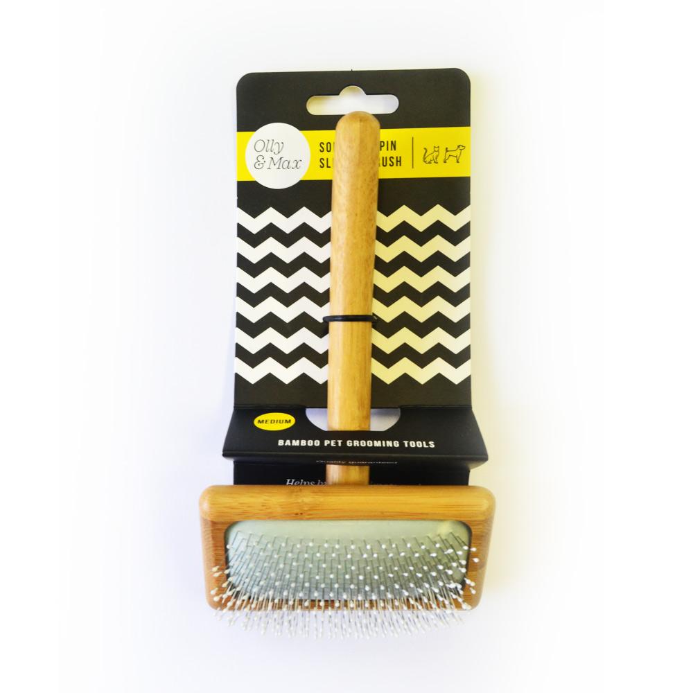 Olly & Max Ball Pin Slicker Brush Medium