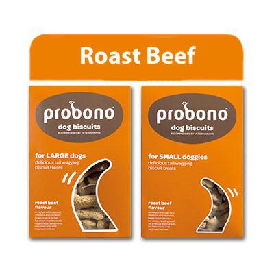 Pro Bono Everyday Roast Beef Dog Biscuits 1kg