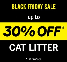 Black Friday - Up to 30% off Cat Litter