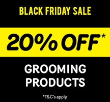 Black Friday - 20% off on Cat Grooming Products