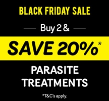 Black Friday - Buy 2 and Save on Cat Tick & Flea