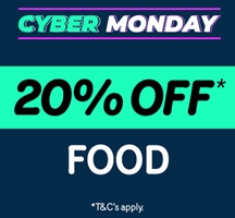 Cyber Monday - Up to 20% off Dog Food