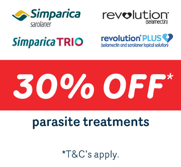 Revolution Plus, Simparica, Simparica Trio.