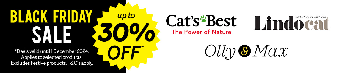 Black Friday 2024 Save on Cat Litter