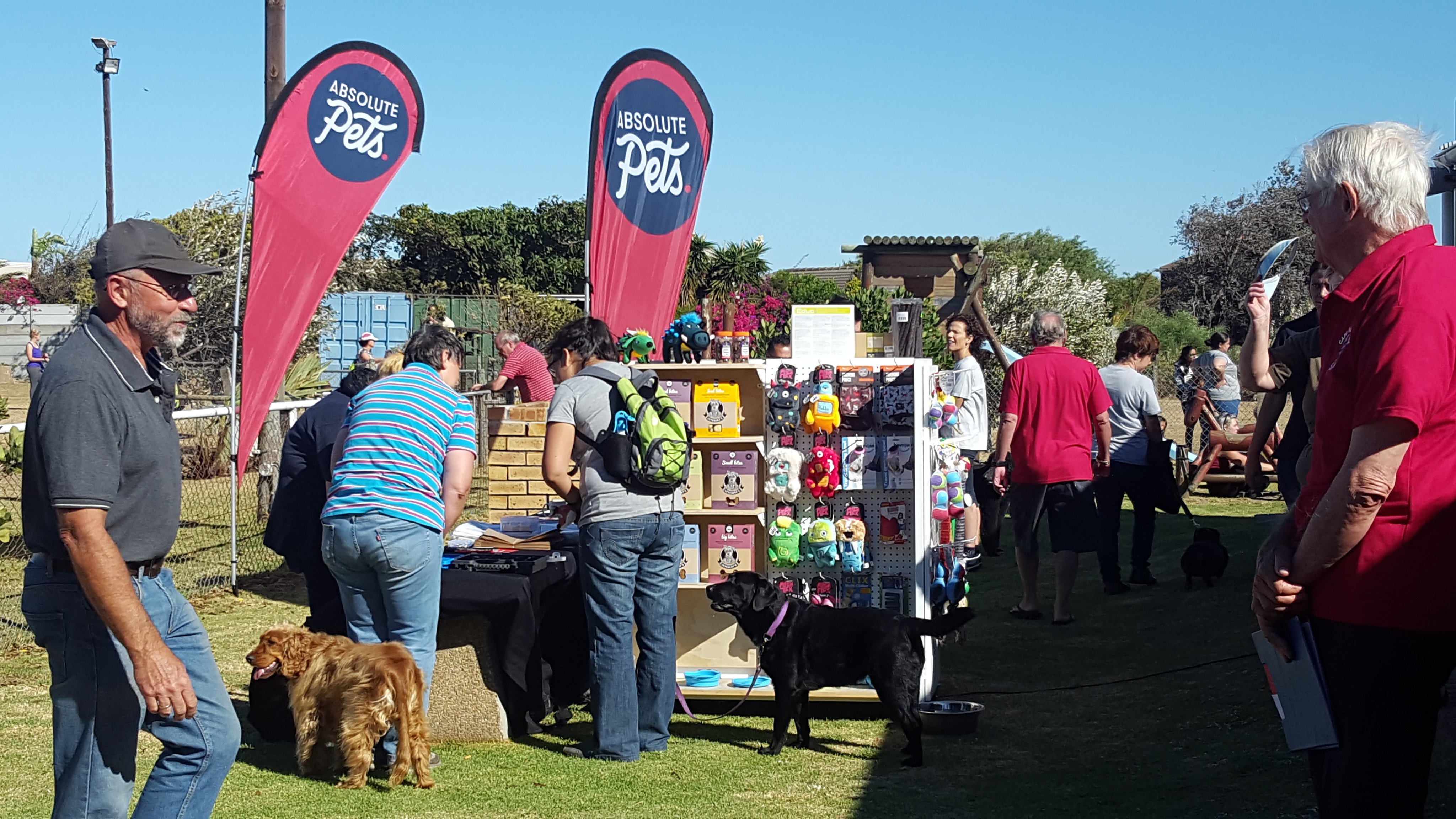 Absolute Pets at the Cape Handlers Dog Club